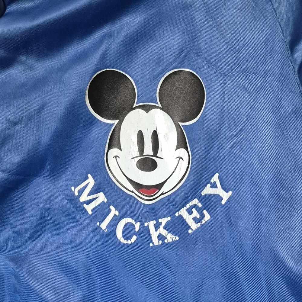 Vintage 80's Chalk line Mickey Mouse bomber jacket - Picture 5 of 7